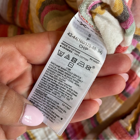 Perfect for Summer🌞! GAP Womens size Small Pullover Tunic Shirt Pink Blouse. - Picture 5 of 9